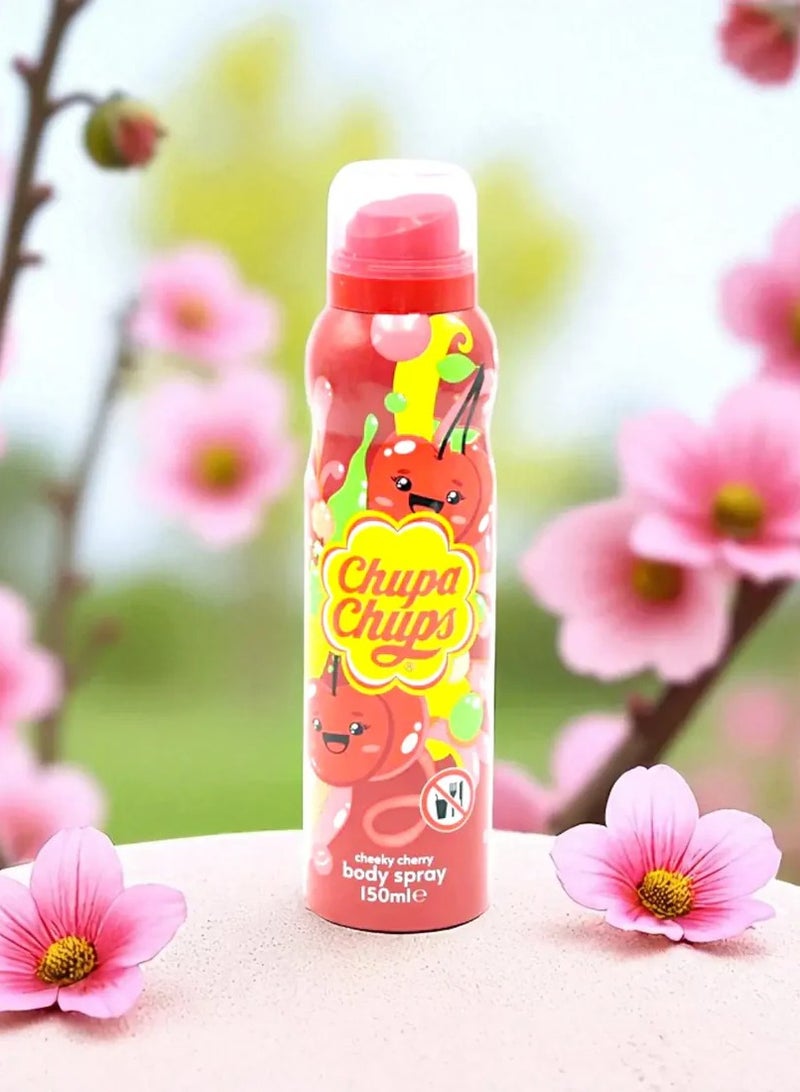 Chupa Chups Body Spray Strawberry 150ml - Image 1